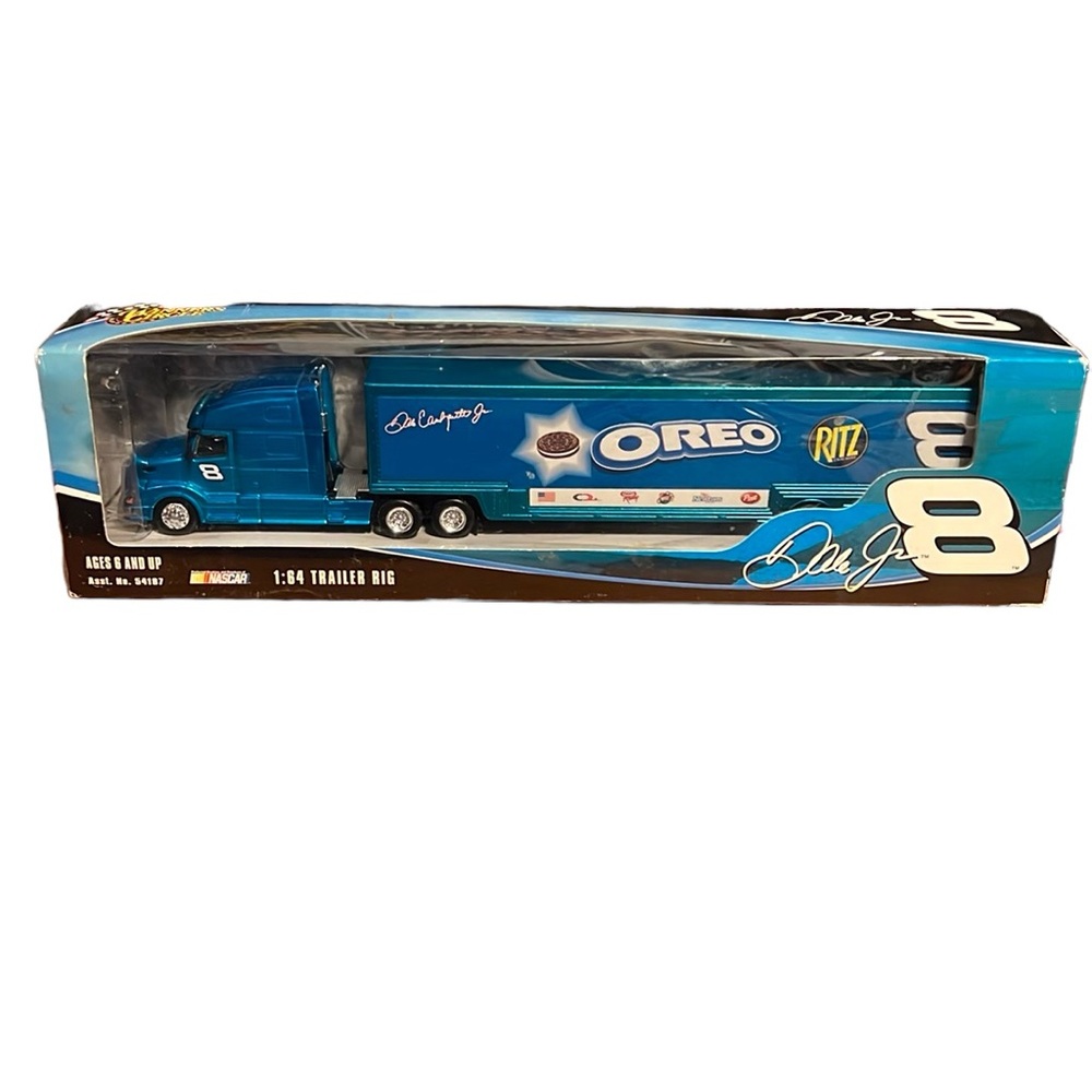 Dale Earnhardt JR NASCAR Trailer Rig Oreo 1:64 Scale New in Box